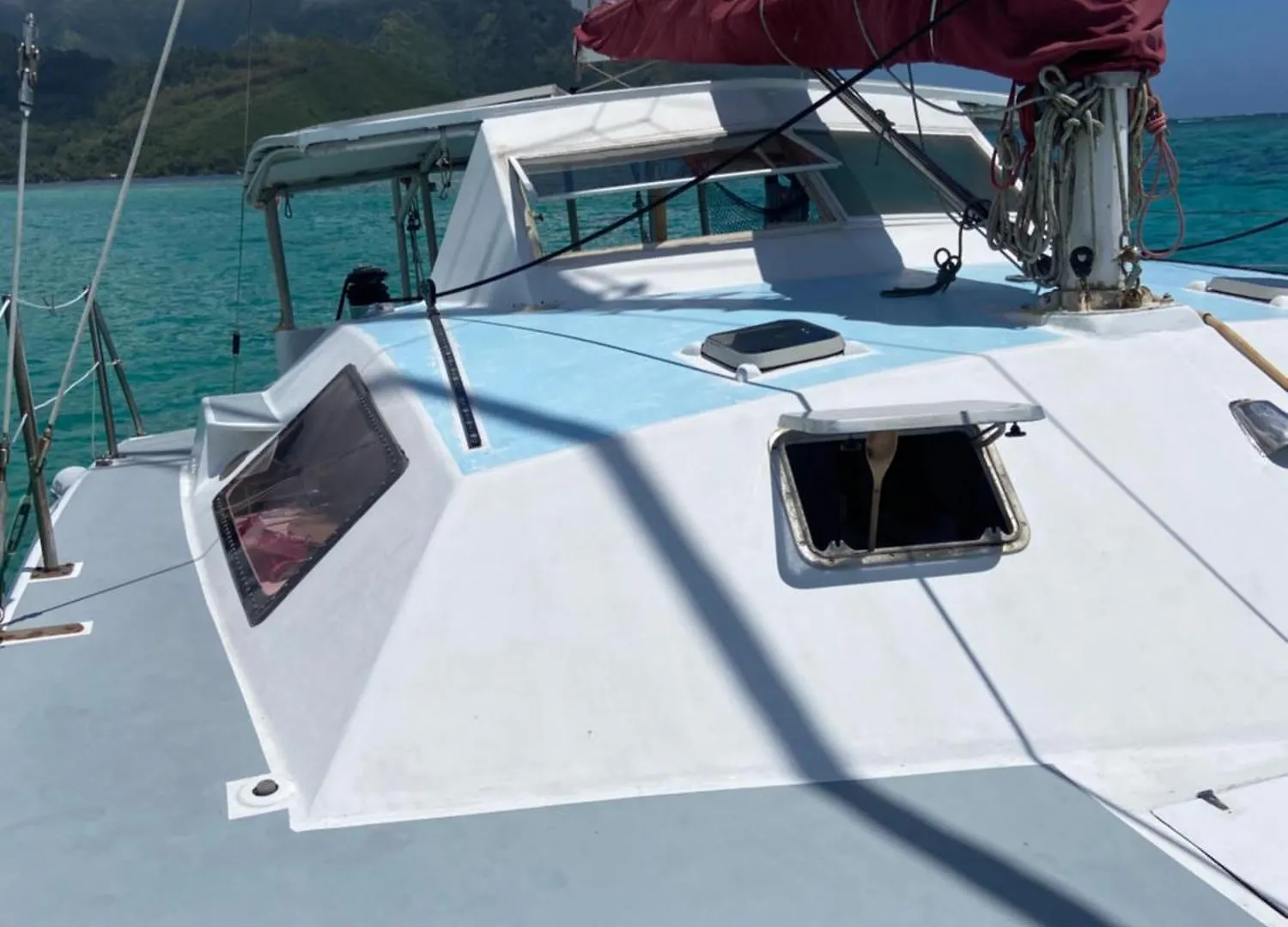 Botel Catamaran Amaya - Sejour Insolite Sur Le Lagon De Moorea Hauru French Polynesia